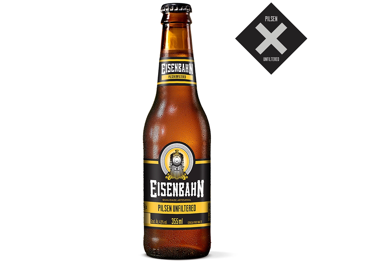 Eisenbahn Unfiltered, a cerveja Pilsen não filtrada